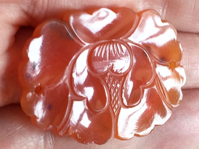 Agate flower – (2818)